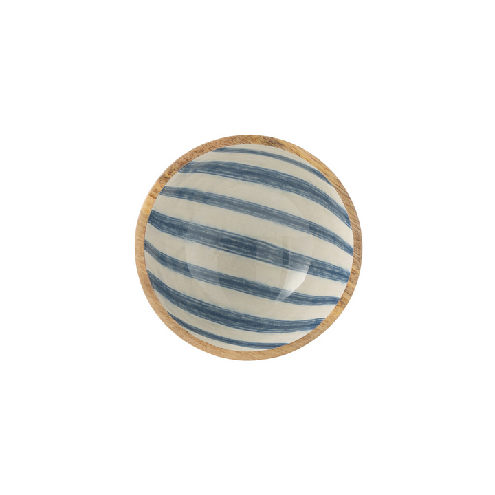ANAYA STRIPES BOWL | BLUE/WHITE