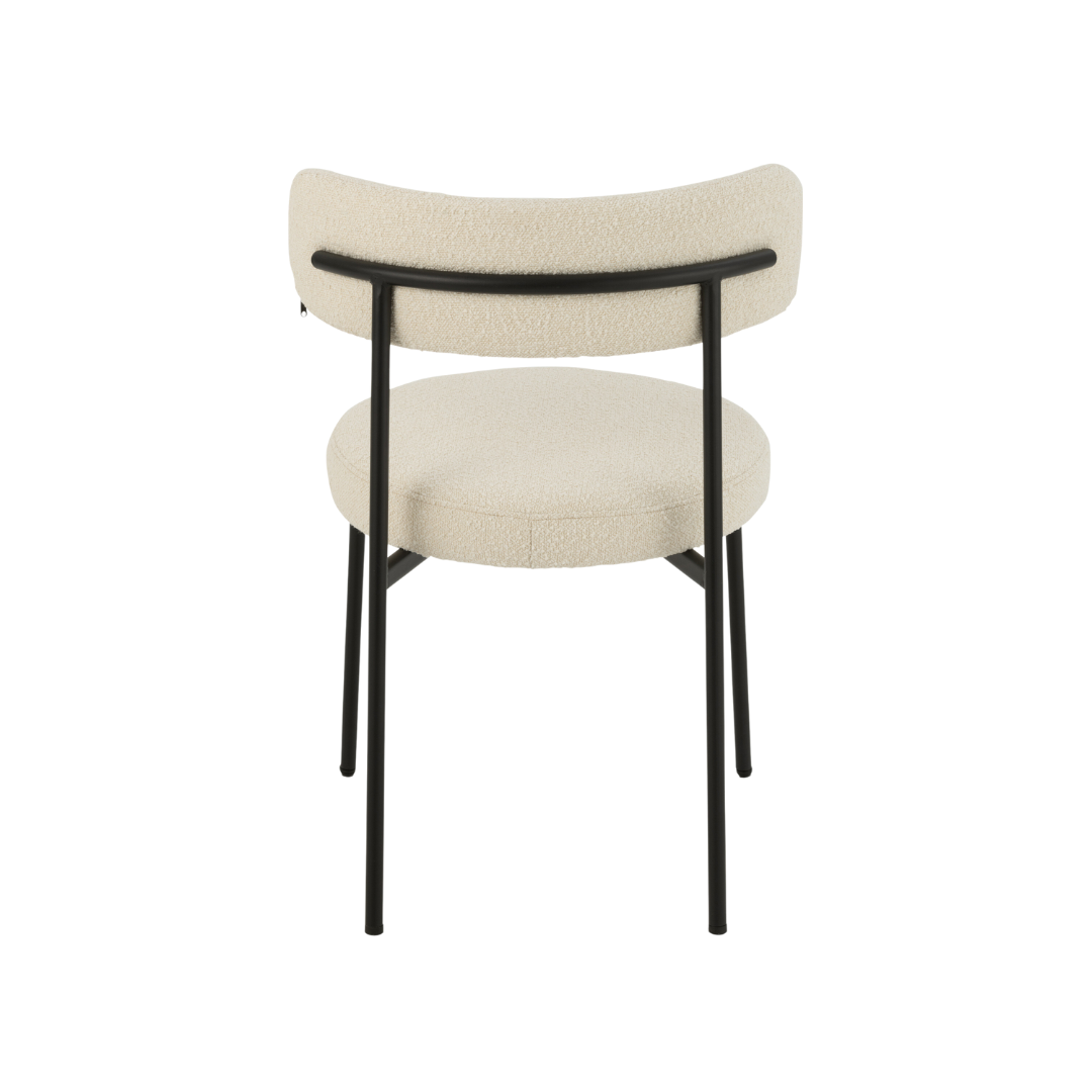 GELIA DINING CHAIR | 51X52.5X76.5CM
