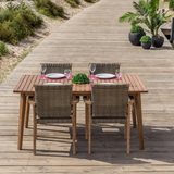 MONTONE ACACIA DINING TABLE | 160X90X75CM