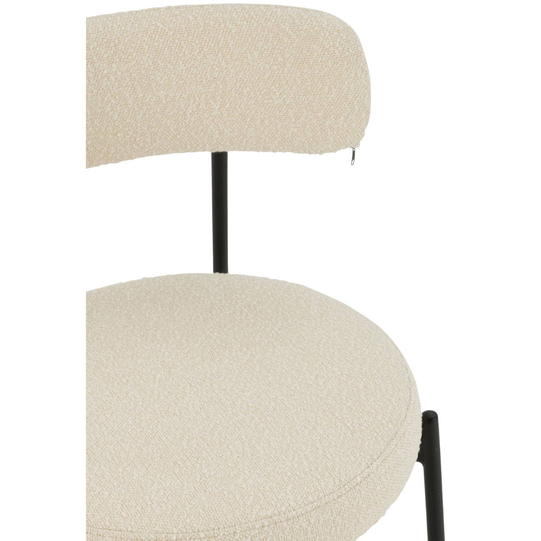 GELIA DINING CHAIR | 51X52.5X76.5CM