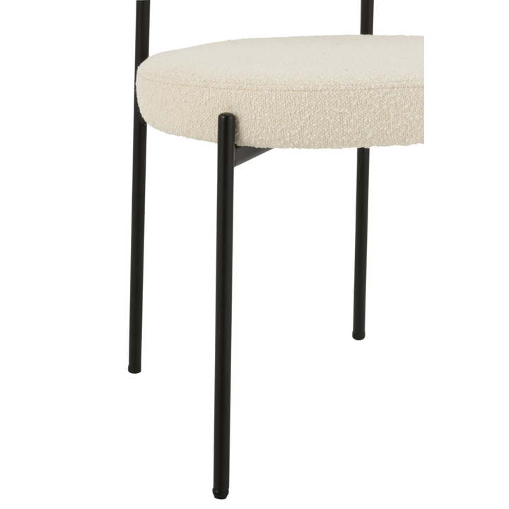 GELIA DINING CHAIR | 51X52.5X76.5CM