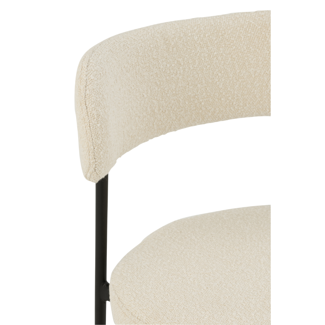 GELIA DINING CHAIR | 51X52.5X76.5CM