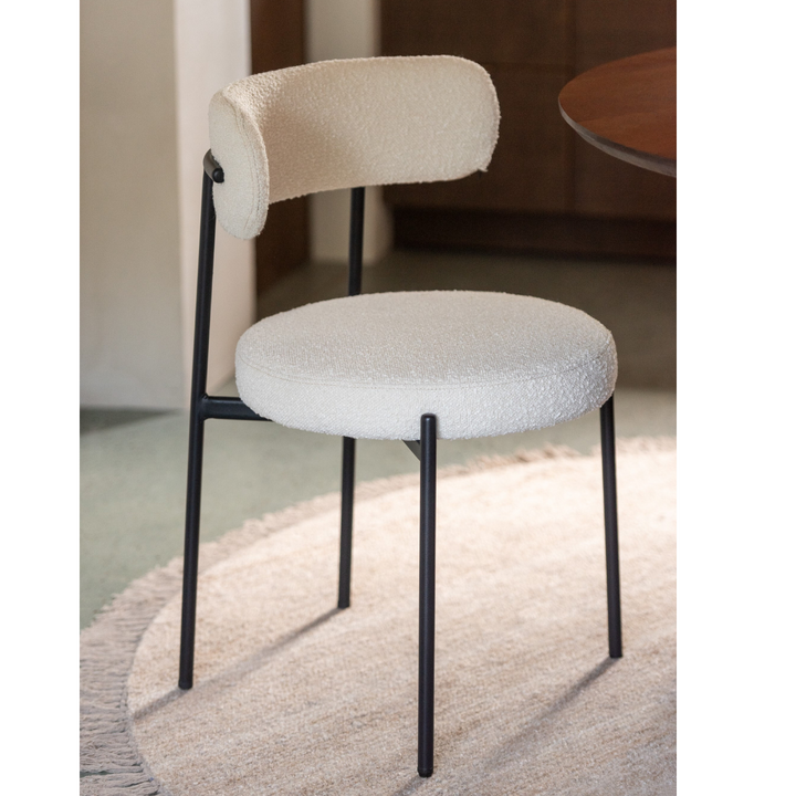 GELIA DINING CHAIR | 51X52.5X76.5CM