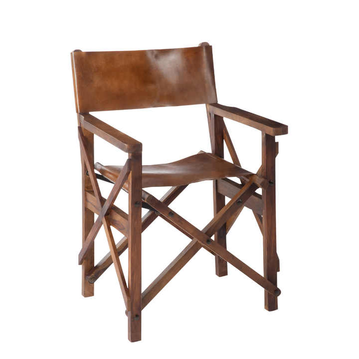 DIRECTOR BUFFALO CHAIR | BROWN 57X60X90CM