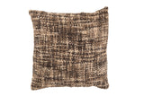 BROIDE CUSHION | 45X45 CM - BROWN/BEIGE