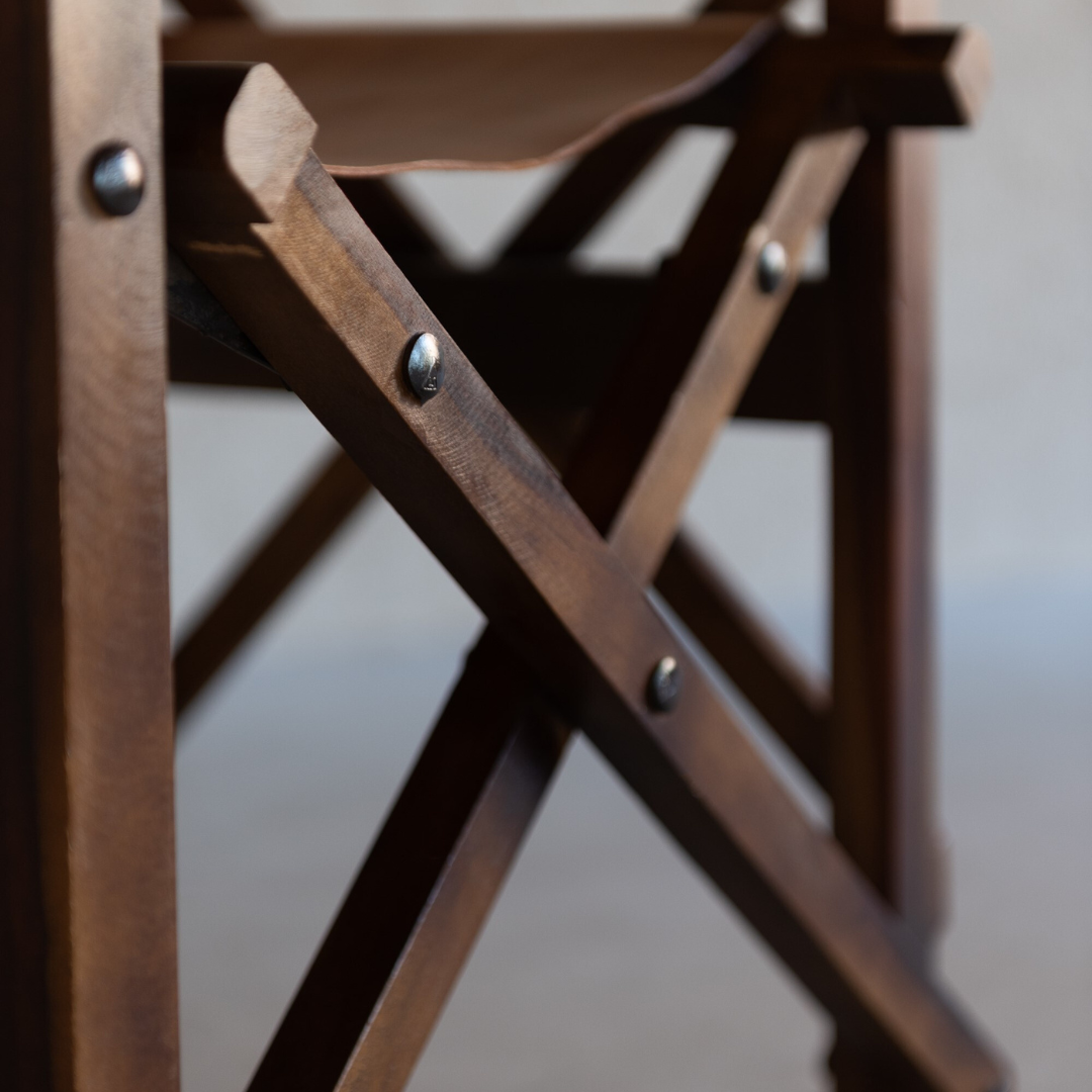 DIRECTOR BUFFALO CHAIR | BROWN 57X60X90CM