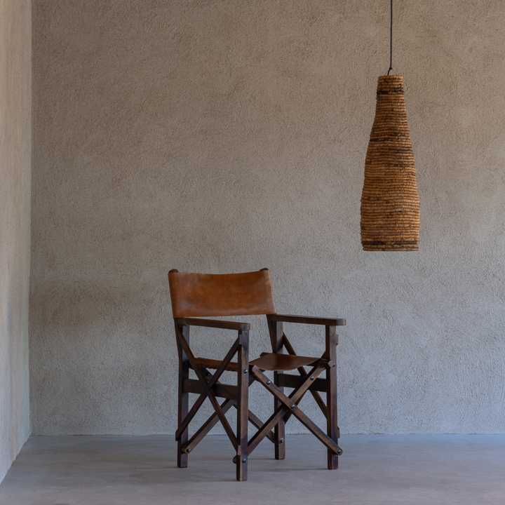 DIRECTOR BUFFALO CHAIR | BROWN 57X60X90CM