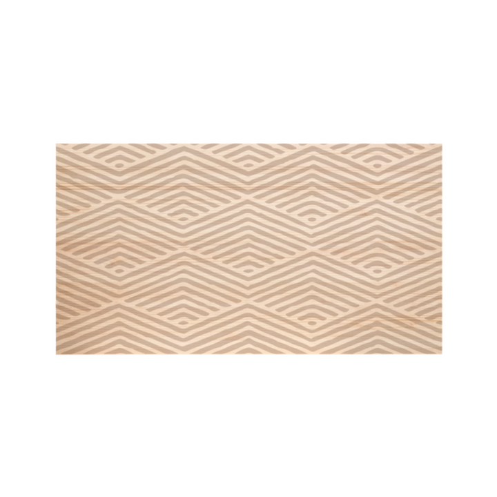 PYRAMID PRINT HEADBOARD