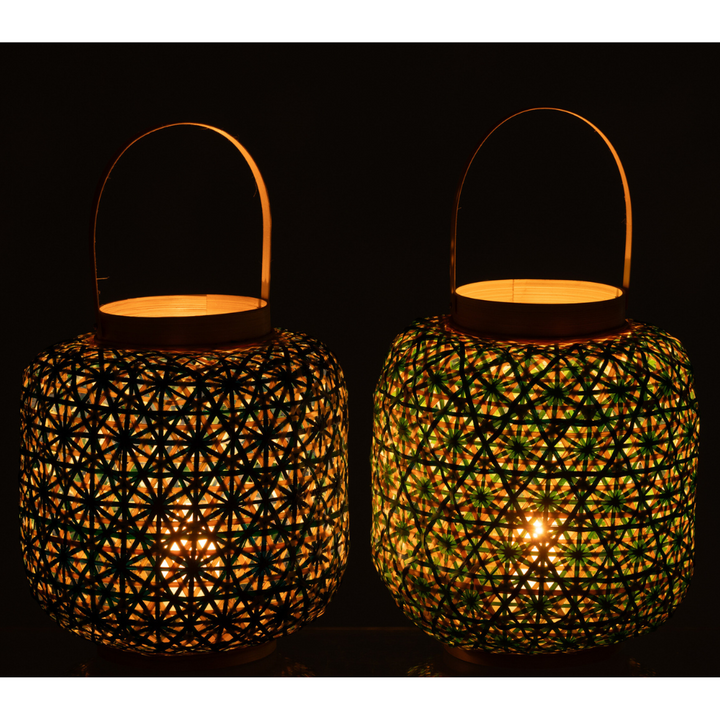 TAZIRIT BAMBOO LANTERN | 27X43CM
