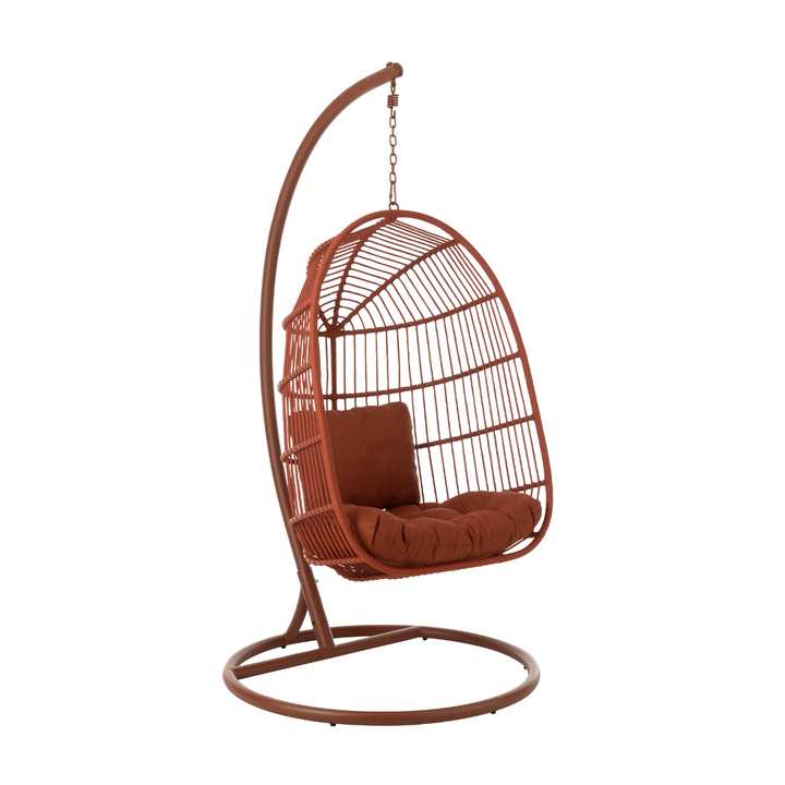 EGGA HANGING CHAIR | TERRACOTTA 103X195CM