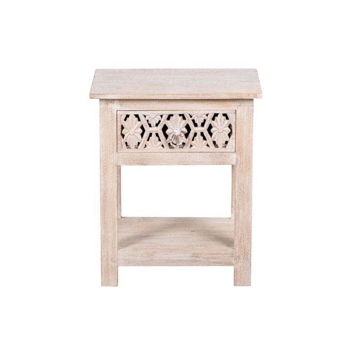 SUNFLOWER BEDSIDE TABLE | 50X35X60CM