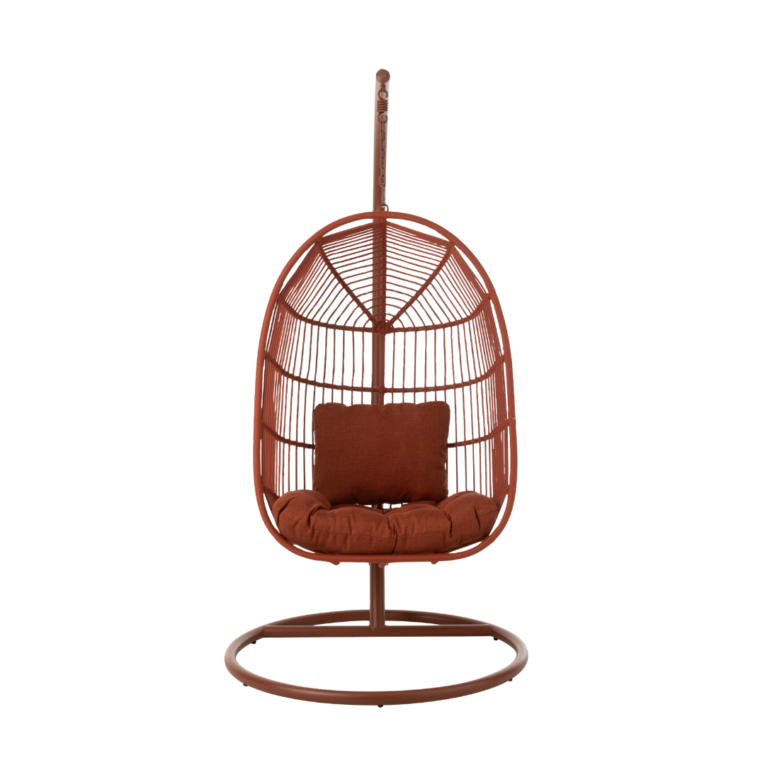EGGA HANGING CHAIR | TERRACOTTA 103X195CM