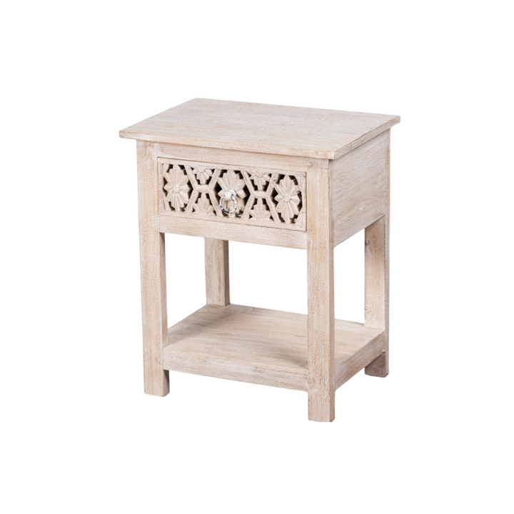SUNFLOWER BEDSIDE TABLE | 50X35X60CM