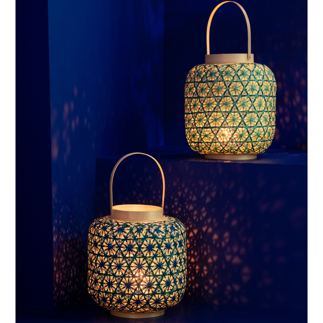 TAZIRIT BAMBOO LANTERN | 27X43CM