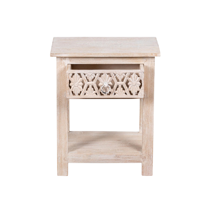 SUNFLOWER BEDSIDE TABLE | 50X35X60CM