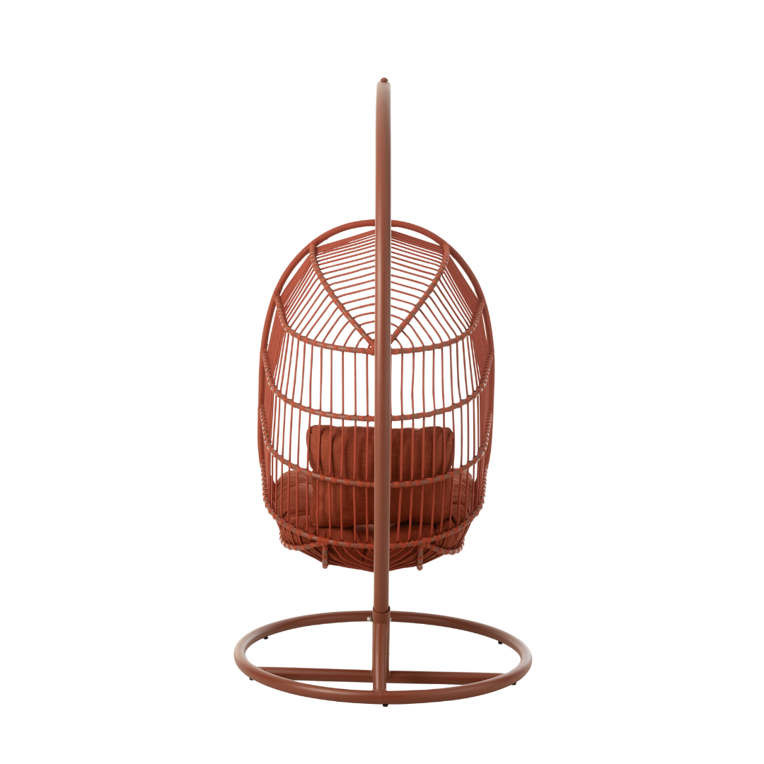 EGGA HANGING CHAIR | TERRACOTTA 103X195CM