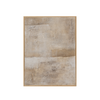 EARTHEN RHYTHMS PAINTING W/FRAME | BEIGE/BROWN