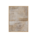 EARTHEN RHYTHMS PAINTING W/FRAME | BEIGE/BROWN