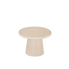 LUNA MICROCEMENT ROUND COFFEE TABLE  | BEIGE