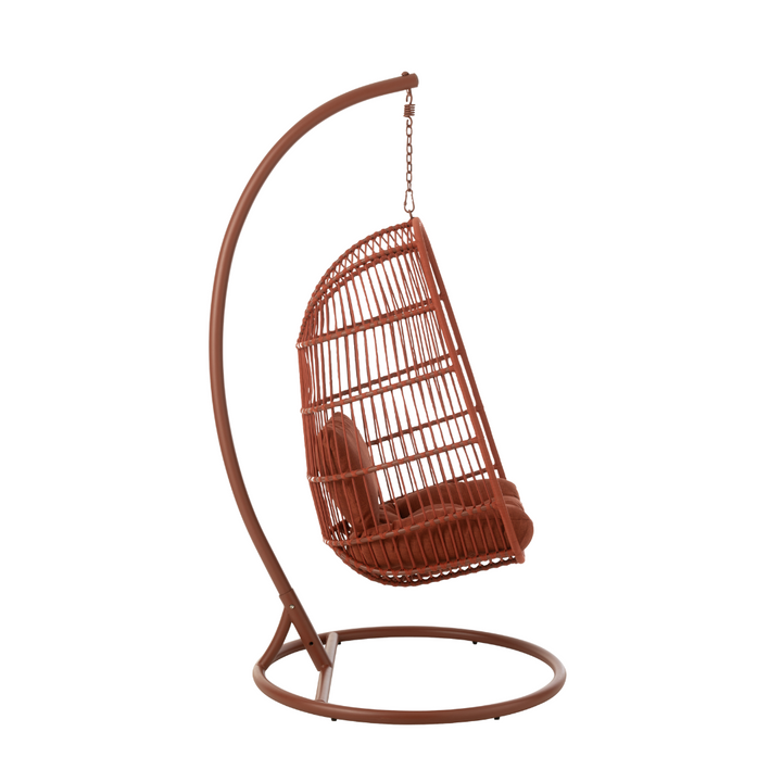 EGGA HANGING CHAIR | TERRACOTTA 103X195CM