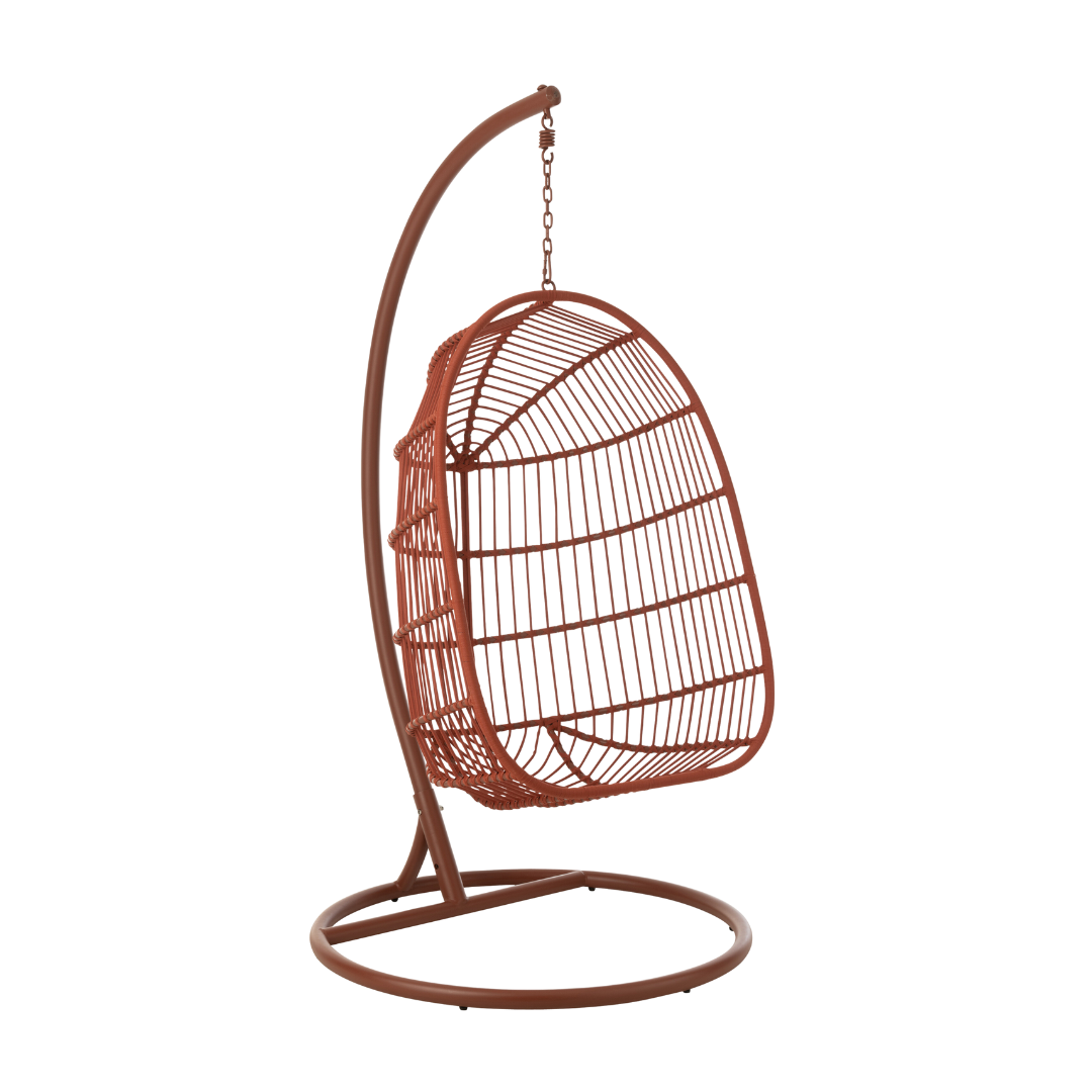 EGGA HANGING CHAIR | TERRACOTTA 103X195CM