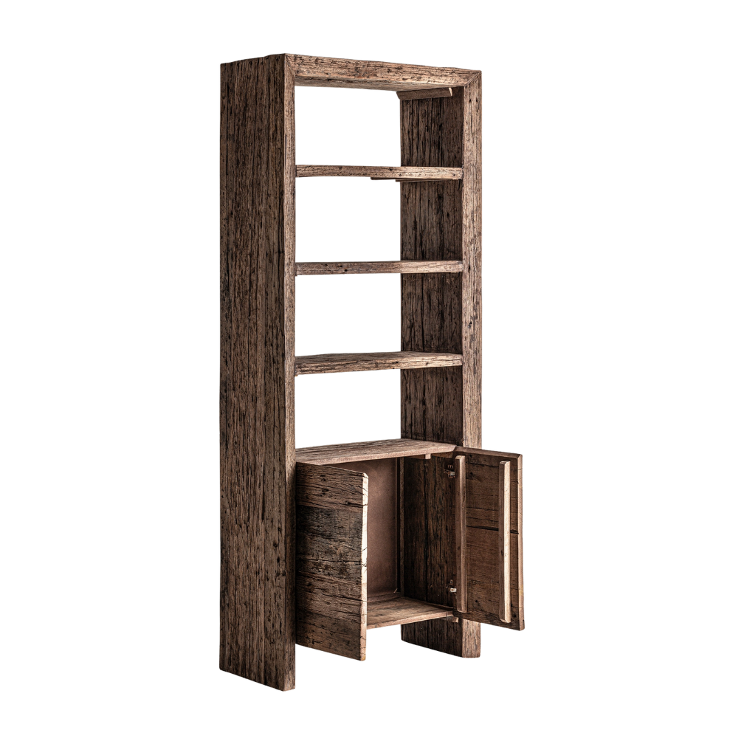 HARAT LIBRARY W/ 2 DOORS | 90X40X220CM
