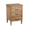 MITES TEAK WOOD BEDSIDE TABLE | 53X45X75CM