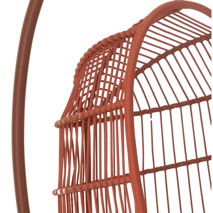 EGGA HANGING CHAIR | TERRACOTTA 103X195CM