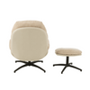 ZENA LOUNGE CHAIR W/ FOOTSTOOL
