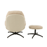ZENA LOUNGE CHAIR W/ FOOTSTOOL