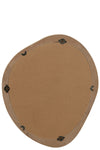 ZAHRA WOOD MIRROR | WHITE
