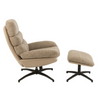 ZENA LOUNGE CHAIR W/ FOOTSTOOL