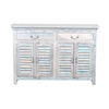 FORMENTERA COLLECTION CABINET | WHITEWASH 130X30X90CM