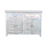 FORMENTERA COLLECTION CABINET | WHITEWASH 130X30X90CM