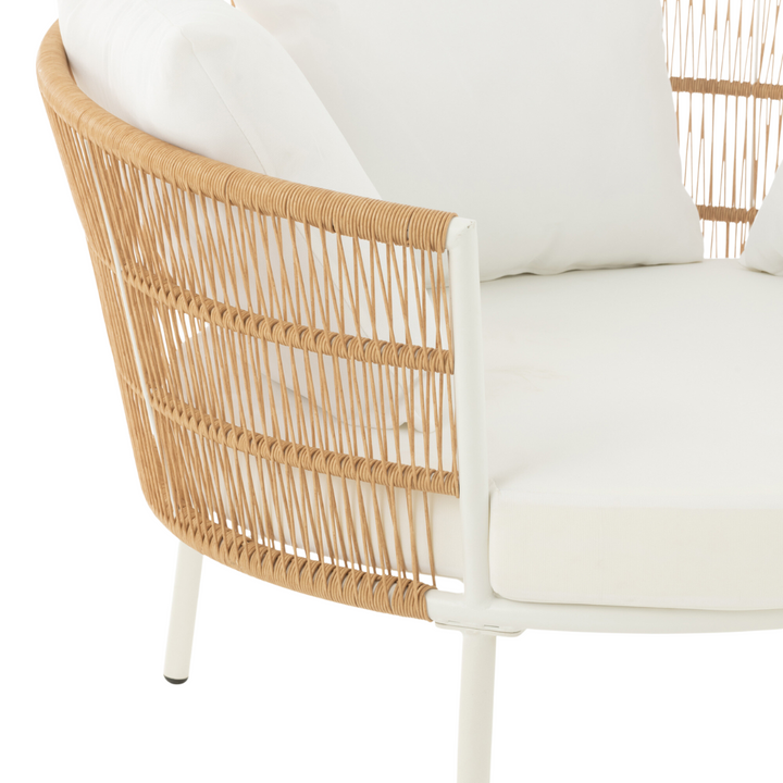 BRISA OUTDOOR LOUNGE CHAIR | 118X109X79CM