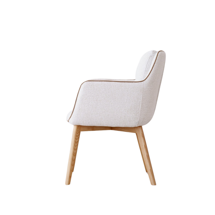 PURA DINING CHAIR | IVORY