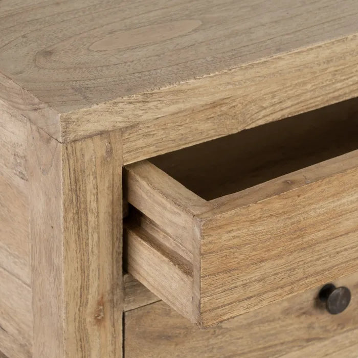 MINDI BEDSIDE TABLE | 45X30X66CM