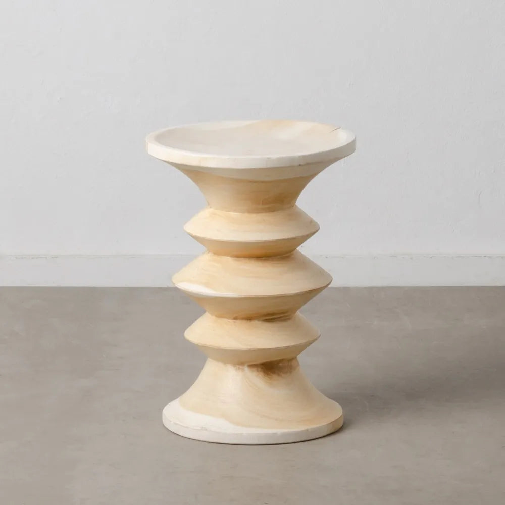 WHITE WASH GALAK STOOL "F"