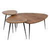 TRIANGLE WOOD COFFEE TABLE