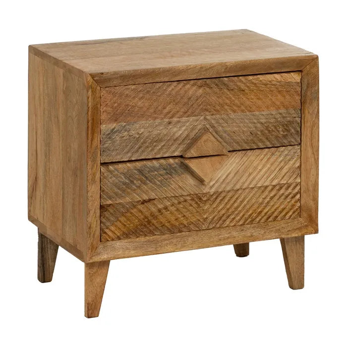BULAN BEDSIDE TABLE | 50X33.5X50.5CM
