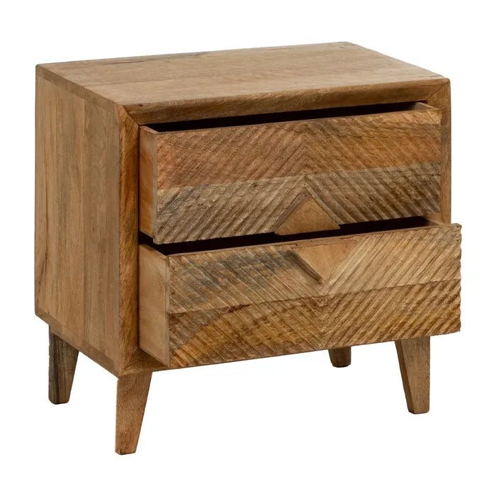 BULAN BEDSIDE TABLE | 50X33.5X50.5CM