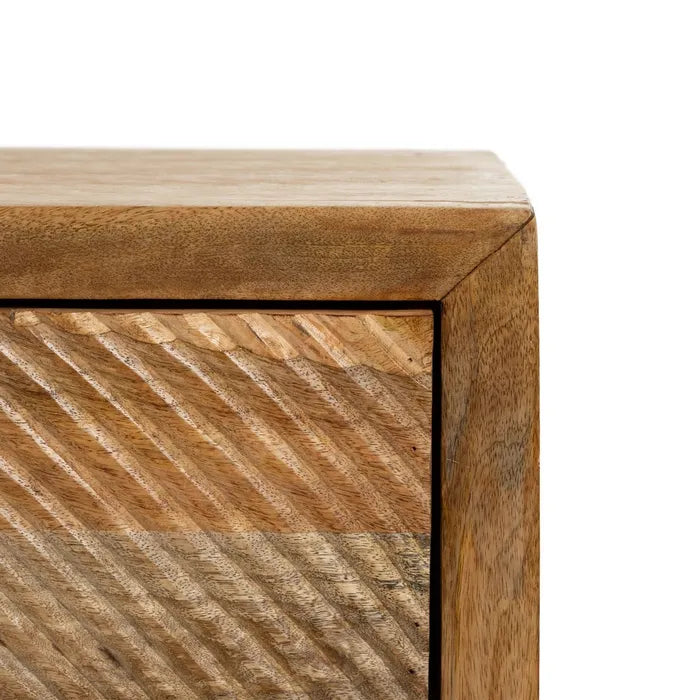 BULAN BEDSIDE TABLE | 50X33.5X50.5CM