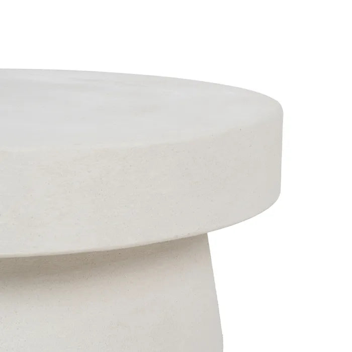 DUNE ROUND COFFEE TABLE | OFF-WHITE
