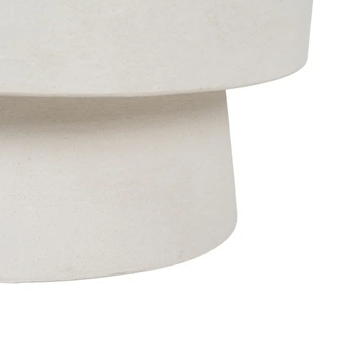 DUNE ROUND COFFEE TABLE | OFF-WHITE