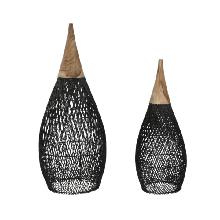 SUMATRA CEILING LAMP | BLACK