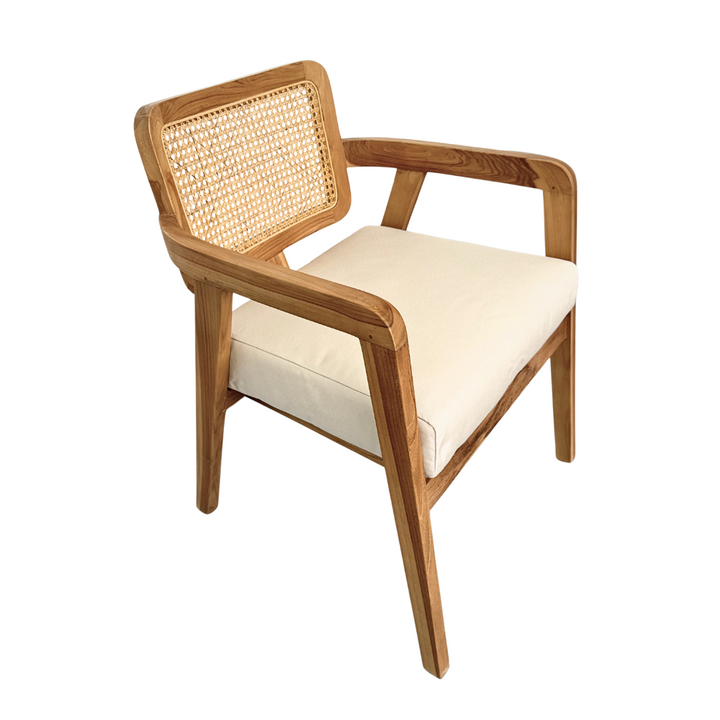 DESIDERIUM OUTDOOR TEAK WOOD DINING CHAIR | 61X60X77CM