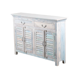 FORMENTERA COLLECTION CABINET | WHITEWASH 130X30X90CM