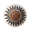 DIANI WALL DECO PLATE | WHITE/BLACK/NATURAL