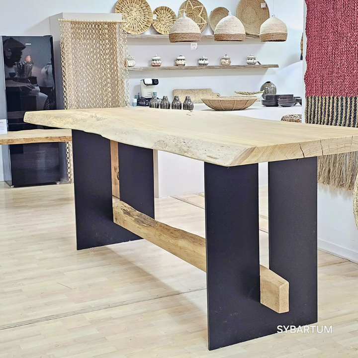 RIMBA OAK BAR TABLE | 300X115X109CM