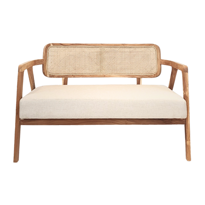 DESIDERIUM TEAK WOOD SOFA | 126X73X79CM
